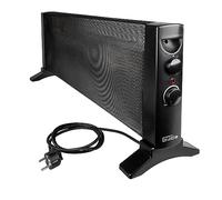 Güde GKH 1200 Mica Radiateur à convection, puissance de chauffage : 1200 W, 2 niveaux de chauffage (600/1200 W), thermostat en continu, chaleur agréable et silencieuse grâce à l'élément chauffant en