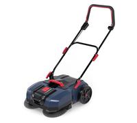 Güde GKM 18-401-30 Balayeuse sans fil (série E³ 18 V, Li-Ion, largeur de balayage de 61 cm, puissance de surface 1800 m² par heure, volume du réservoir de saleté 20 l, arceau pliable, batterie 4 Ah et