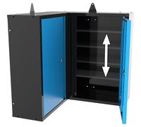 Armoire d'angle murale GWES 2TE - Armoire suspendue Güde G40467