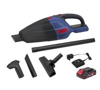 Güde HSS 18-201-05 58402 Aspirateur à Main sans Fil, Bleu, 36 W, 0,5 l