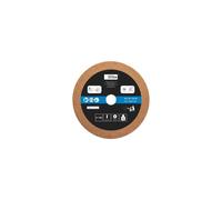 Güde jeu de disques abrasifs - 2 pièces - Pour la ponceuse double Güde GDS75