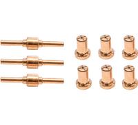 GÜDE Kit d'accessoires plasma 9 pièces pour découpeuse plasma Buses Électrodes