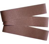 Lot de 3 bandes abrasives K 80 pour ponceuse à bande - pour G55135 Güde G41285