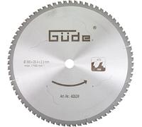 GÜDE Lame de scie carbure 355 mm 72 dents pour scie a métaux G40555 40539