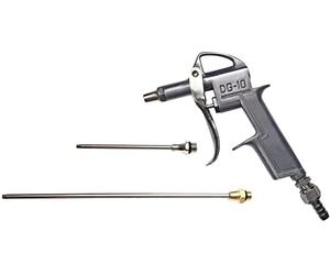 Güde Pistolet de soufflage à air comprimé 3 pièces (boîtier en aluminium moulé sous pression, filetage de raccordement IG 1/4", pression de travail 8 bar, consommation d'air 120-600 l/min, raccord de