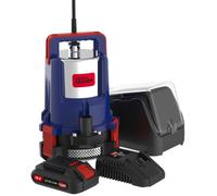 Pompe immergée pour eaux claires à accu KTP 18-201-23 avec chargeur Güde G58568