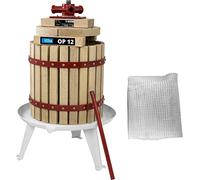 Güde PRESSOIR mécanique vis maie Acier sellettes hêtre 12 L, Tan