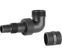 Güde Raccord de pompe 1 1/4 AG – pour tuyau Ø 25/32 mm ou filetage extérieur 1"/1 1/4"