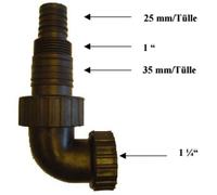 GÜDE Raccord universel pour tuyau 1 1/4" IG 94547