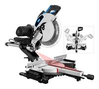 GÜDE Radial GRK 3034.1 BSL 55259 Scie radiale à onglets avec lame de 305 mm et puissance 2000 W Gris