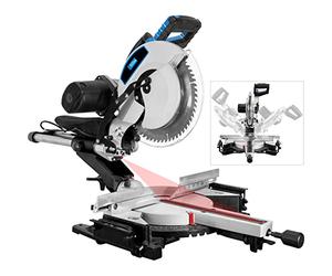 GÜDE Radial GRK 3034.1 BSL 55259 Scie radiale à onglets avec lame de 305 mm et puissance 2000 W Gris