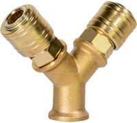 GÜDE Répartiteur pneumatique 3/8" IG 2 sorties 41136