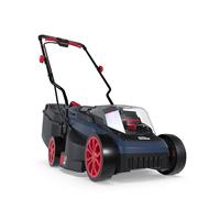 Güde RM 18-401-30.32 Tondeuse à Gazon sans Fil - 18 V Lithium-ION, Moteur brushless, Largeur de Coupe 32 cm, réglage de la Hauteur de Coupe de 2,5 à 6,5 cm, Batterie 4 Ah et Chargeur 3 A Inclus