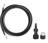 Güde Rohrreinigungsschlauch 15 m (150 bar max. Reinigungsdruck, 360° Rohrreinigung, 60 °C max. Wassertemperatur, 1 cm Schlauchdurchmesser, 15 m Schlauchlänge, inkl. (M22) Bajonett- und Gewindeadapter)