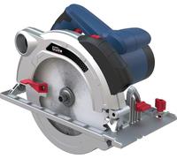 GÜDE Scie circulaire portative HKS 65-1500 L, 1500W, lame de scie 190mm, guidage laser, softgrip, coupes biaises jusqu'à 45°, accessoires inclus pour un travail précis