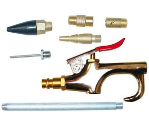 GÜDE Set gonfleur pneumatique 7 pieces 02816