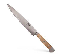 Güde Solingen - Couteau à Jambon forgé, 21 cm, Bois de sycomore, Alpha-PLATANE - Couteau à découper, Double mitre, fabriqué à la Main en Allemagne