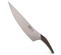 Güde Solingen - Couteau de chef forgé, 23 cm, chêne fumé, SYNCHROS, fabriqué à la main en Allemagne