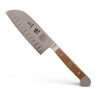 Güde Solingen - Couteau Santoku avec lame forgée, 14 cm, bois de chêne rouvre, ALPHA-FASSEICHE - double mitre, fabriqué à la main en Allemagne