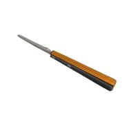 Güde Solingen - Couteau utilitaire orange/noir avec bord dentelé, 10 cm, UNI, POM