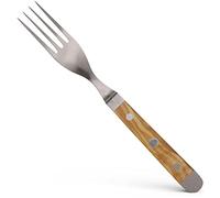 Güde Solingen - Fourchette de table forgée, 9 cm, bois d'olivier, ALPHA-OLIVE - double conicité, fabriqué à la main en Allemagne