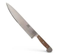 GÜDE Solingen - Grand couteau de chef forgé, 26 cm, bois de noyer, ALPHA-WALNUT - double mitre, Fait main Allemagne