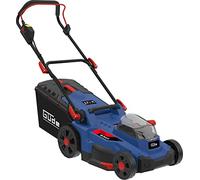 Güde Tondeuse à Gazon sans Fil RM 36-402-30.37 (36 V (2 x 18 V) sans balais, Largeur de Coupe 370 mm, 6 Positions de Hauteur de Coupe, Sac collecteur d'herbe de 35 l, cale de paillage, avec 2