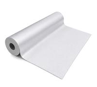 Gueevin Rouleau de toiture autocollant de 30,5 cm x 10 m avec surface en aluminium réfléchissante clignotante pour panneaux de toit en métal, dortoirs de maison et bardeaux de toit de porche