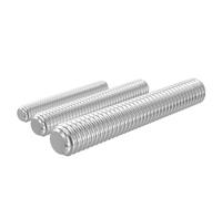GUEEYUAW 16 Pièces Tige Filetée M3 × 70 mm, 304 Acier Inoxydable A2 V2A DIN 976 Filetage Complet