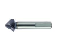 Gühring GÜHRING Fraise cônique SpyroTec HSCO spiralisée Forme C 90G queue 3 faces 6,3 mm TiAlN Quantité:1