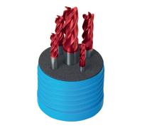 Gühring GÜHRING Set de fraises à rapport long VHM FIRE 5 pièces Z4 queue HB 6-16 mm Quantité:1