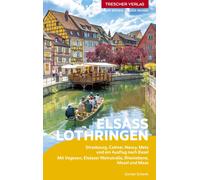 Günter Sch TRESCHER Reiseführer Elsass und Lothringen: Strasbourg, (Poche)