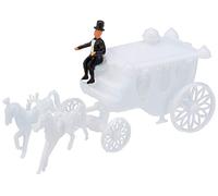 günth Art 5 x kutschen Blanches en Plastique, 1er Pack (1 x 140 g)