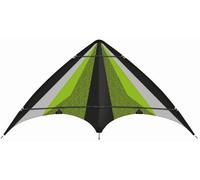 Günther Flugspiele 1077 - Cerf-Volant de Sport Neon Loop, env. 160 x 80 cm, cerf-Volant en Polyester Ripstop Robuste, pour Enfants à partir de 10 Ans, y Compris Cordes de Haute qualité