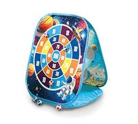 Günther Flugspiele 1564 - Jeu de lancer Galaxy, env. 49 x 37 x 53 cm, kit de jeu pop-up comprenant 6 balles à velcro et 6 petits sacs à lancer, pour les enfants à partir de 3 ans