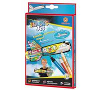 Günther Flugspiele 1590 - Image à colorier Gonflable Magic Jet, env. 44 x 22 x 17 cm, Avion à colorier et à gonfler, pour Les Enfants à partir de 3 Ans