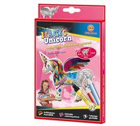 Günther Flugspiele 1592 - Image à colorier Gonflable Magic Unicorn, env. 40 x 10 x 33 cm, Licorne à colorier et à gonfler, pour Les Enfants à partir de 3 Ans