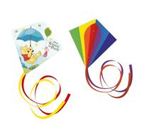 Günther Flugspiele 30122 - Cerf-Volant à Une Corde Winnie l'ourson et Classic, Set de 2, cerf-Volant pour Enfants en Polyester Ripstop Robuste, Jouet d'extérieur pour Enfants à partir de 4 Ans