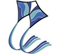 Günther Cerf-volant Blue Wave — envergure 900 mm