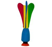 GÜNTHER FLUGSPIELE Paul Günther 1554 - Jeu de lancer Speed Rocket, dimensions env. 21,5 x 12 cm, la fusée adhère aux surfaces lisses, pour enfants à partir de 3 ans, pour l'intérieur et l'extérieur