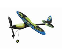 GÜNTHER FLUGSPIELE Paul Günther 1658 - Avion haute performance Apex, y compris moteur Power en caoutchouc, distance de vol jusqu'à 100 m, dimensions env. 49 x 50 cm, pour enfants à partir de 8 ans