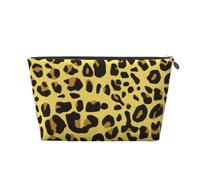 Guépard Léopard Jaune, Trousse de Toilette Trousse de Maquillage Sac à cosmétiques Trousse de Toilette de Voyage Portable
