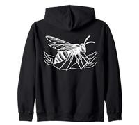 Guêpe Coucou Linéaire Entomologiste Sweat à Capuche