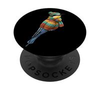 Guêpier d'europe Tricots Biologiste Ornithologue Oiseau PopSockets PopGrip Adhésif
