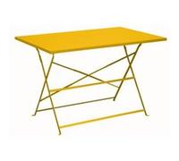 Gueridon de jardon pliant Cuba en acier 110 x 70 cm - Miel G