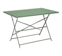 Table de jardin pliante acier époxy - Cuba - L.110 x l.70 cm - 4 personnes