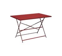 Table de jardin pliante acier époxy - Cuba - L.110 x l.70 cm - 4 personnes