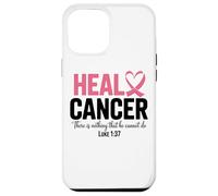 Guérir Le Cancer Amour Force Courage Unité Coque pour iPhone 12 Pro Max