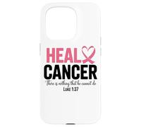 Guérir Le Cancer Amour Force Courage Unité Coque pour iPhone 15 Pro