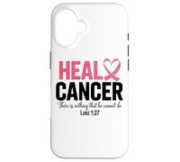 Guérir Le Cancer Amour Force Courage Unité Coque pour iPhone 16